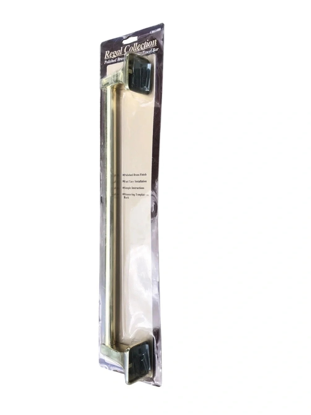 Regal Collection Polished Brass Towel Bar 18” NWT Sealed #CB02100B Vintage